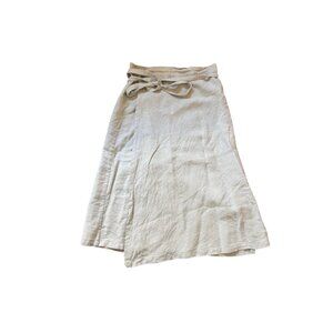 Désirée Klein Linen Wrap Skirt
